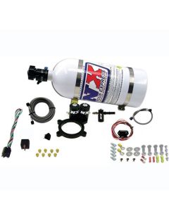Nitrous Express 2014+ GM 5.3L Truck Nitrous Plate Kit (50-250HP) w/10lb Bottle - 20936-10
