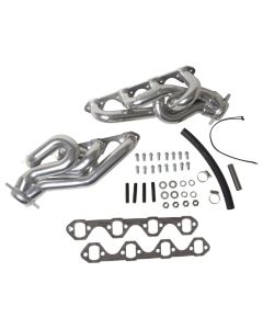 BBK 86-93 Mustang 5.0 Shorty Tuned Length Exhaust Headers - 1-5/8 Silver Ceramic - 15120