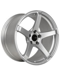 Enkei Kojin 18x9.5 45mm Offset 5x100 Bolt Pattern 72.6mm Bore Dia Matte Silver Wheel - 476-895-8045SP