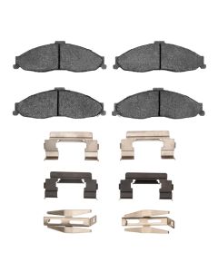 DFC 98-02 Chevrolet Camaro Front 5000 Advanced Semi Metallic Brake Pads and Hardware Kit - 1551-0749-01