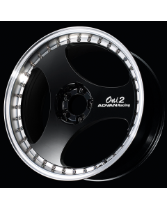 Advan ONI2 Progressive 20x10.0 / +31 Offset / 5-114.3 / 73mm Bore / Machining & Racing Gloss Black - YAYP0K31EBF
