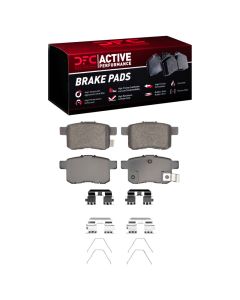 DFC 08-17 Acura TSX Rear Active Performance Pads and Hardware Kit - 1115-1451-01