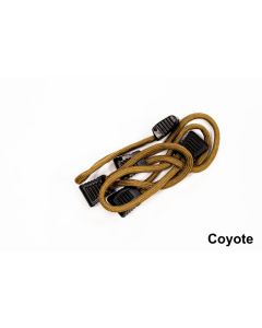 Fishbone Offroad Paracord Zipper Pulls 5 Pcs Coyote - FB51279-C