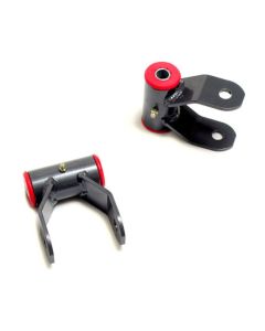 MaxTrac 02-08 Dodge RAM 1500 2WD 1in Rear Lowering Shackles - 412120