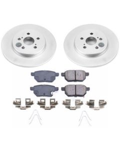 Power Stop 11-17 Lexus CT200h Rear Z17 Evolution Geomet Coated Brake Kit - CRK6498