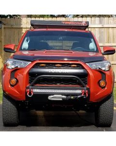 Southern Style Offroad Powder Coat Slimline Hybrid Front Bumper w/30 Heise LED Toyota 4Runner 2014+- SOUT-4r-H-30H-PC