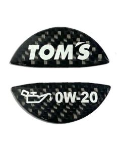TOM'S Racing - Oil Filler Cap Garnish - 10W-40