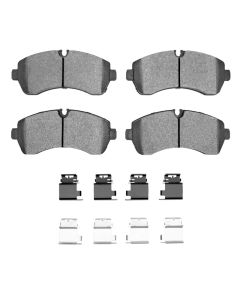 DFC 19-25 Freightliner Sprinter 1500 Front 5000 Advanced Low Metallic Brake Pads and Hardware Kit - 1552-1268-02