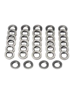 Moroso Head Bolt Washers - 7/16in - 4130 Chrome Moly - 34 Pack - 38300