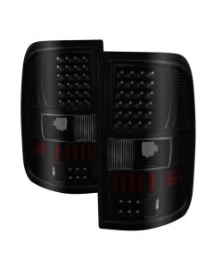 xTune Ford F150 Styleside 04-08 LED Tail Lights Black Smoke ALT-ON-FF15004-LED-BSM - 5081162