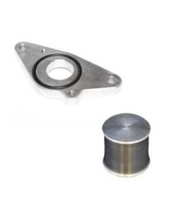 Torque Solution Greddy Blow Off Valve Adapter w/ Plug: Subaru WRX 02-07 & 04-13 STI - TS-SU-GRDc