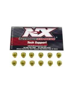 Nitrous Express 6 Cyl Gasoline Nozzle Jet Pack (150-375HP) - 80006JP