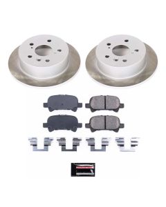 Power Stop 04-08 Toyota Solara Rear Semi-Coated Rotor Kit - SC2417