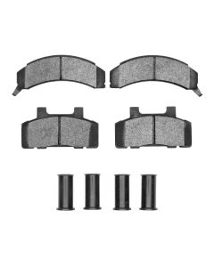 DFC 90-96 Buick LeSabre Front 5000 Advanced Semi Metallic Brake Pads and Hardware Kit - 1551-0215-01