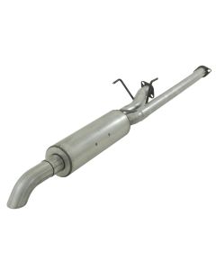 MBRP Aluminized Steel 2.5" Catback Turn Down Single Toyota Tundra 2009-2021 - S5320AL
