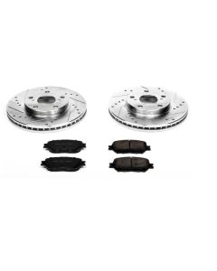 Power Stop 02-06 Toyota Camry Front Z23 Evolution Sport Brake Kit - K1064