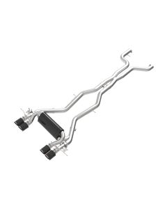 aFe 23-25 BMW M2 L6-3.0L (G87) MACH Force-Xp Cat-Back Exhaust w/ Carbon Fiber Tip - 49-36353-C