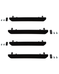 Wehrli 2020+ GMC 2500/3500HD Fender Flare Marker Light Delete Kit w/o Logo - Fine Texture Black - WCF100393