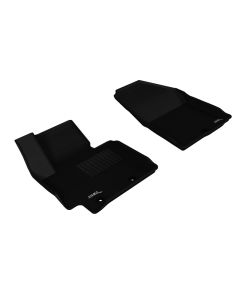 3D MAXpider 2014-2019 Kia Soul Kagu 1st Row Floormat - Black - L1KA02011509
