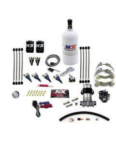 Nitrous Express 4 Cyl Piranha Nitrous Kit (Pro-Mod) w/2.5lb Bottle - 60006P