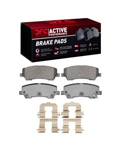 DFC 15-21 Ford Mustang Rear Active Performance Pads and Hardware Kit - 1115-1793-01