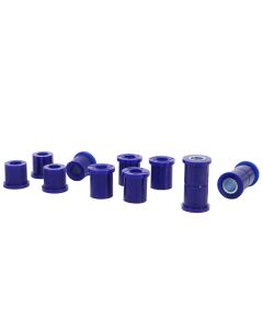 SuperPro 87-99 Ford Courier 4x4 2WD Rear Leaf Spring Full Bushing Kit - KIT065K