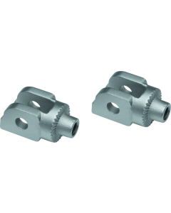 Kuryakyn Splined Peg Adapter BMW Silver - 8902