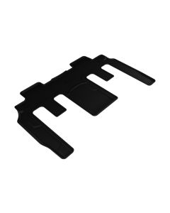 3D MAXpider 2008-2017 Buick/Chevrolet/GMC Enclave/Traverse/Acadia Kagu 2nd Row Floormats - Black - L1BC02321509