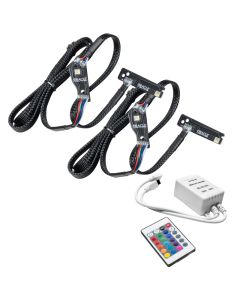 Oracle 15-21 Nissan GT-R Lightning Bolt Headlight DRL RGB+W w/ Simple Controller - 1283-504