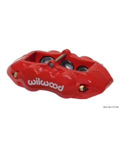 Wilwood Caliper-D8-6 R/H Front Red 1.88/1.38/1.25in Pistons 1.25in Disc - 120-11711-RD