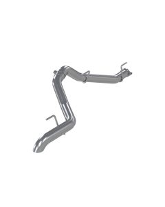 MBRP XP Series T409 Stainless Steel 3" Filter Back Rear Turn Down Exhaust System Jeep Gladiator 2021 - S6502409