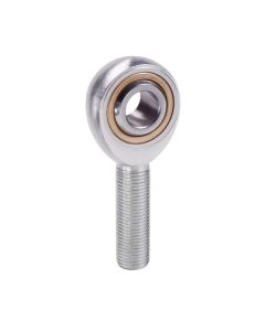 QA1 V Series 3-Pc Rod End - Male/Left Hand - 12mm Bore x M12x1.75 - Carbon Steel - MVML12