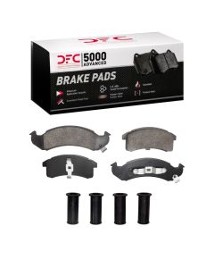 DFC 94-99 Buick LeSabre Front 5000 Advanced Semi Metallic Brake Pads and Hardware Kit - 1551-0623-01