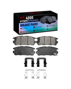 DFC 07-17 Chevrolet Captiva Rear 4000 HybriDynamic Brake Pads and Hardware Kit - 4000-1275-01