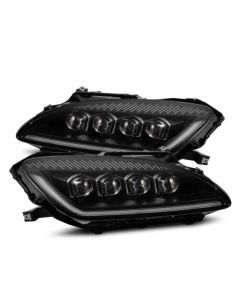 AlphaRex 99-09 Honda S2000 NOVA-Series Projector LED Headlights - Black - 880273