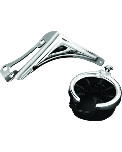 Chrome Passenger Drink Holder for Touring 98-13 - Kuryakyn