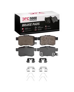 DFC 08-17 Acura TSX Rear 5000 Advanced Ceramic Brake Pads and Hardware Kit - 1551-1451-01