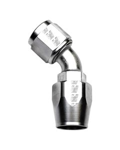 Russell Performance -12 AN Endura 45 Degree Full Flow Hose End - 610121