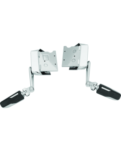 Kuryakyn Omni Cruise Mount & Pegs Chrome - 6750