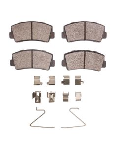DFC 80-85 Mazda RX-7 Front 5000 Advanced Ceramic Brake Pads and Hardware Kit - 1551-0076-01