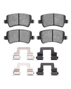 DFC 07-18 Volvo S60/S80/XC60/V60 Rear 4000 HybriDynamic Brake Pads and Hardware Kit - 4000-1307-02