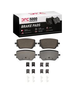 DFC 20-25 Mercedes-Benz GLA250 (USA/Canada) Rear 5000 Advanced Ceramic Brake Pads and Hardware Kit - 1551-2271-01