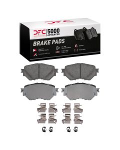 DFC 14-18 Mazda 3 Front 5000 Advanced Ceramic Brake Pads and Hardware Kit - 1551-1759-01