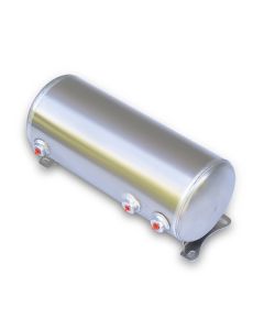 Ridetech Air Tank 3 Gallon Aluminum w/ 2- 1/4in Ports and 1- 1/8in Port - 31913100