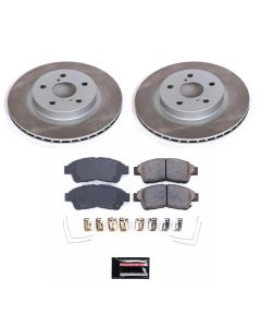 Power Stop 96-03 Toyota RAV4 Front Semi-Coated Rotor Kit - SC3163