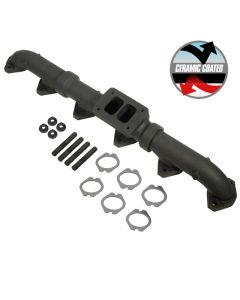BD Diesel 93-98 Caterpillar 3406E  / 99-03 C15 Non-Acert CAT T6 Ceramic Coated Exhaust Manifold - 1048002