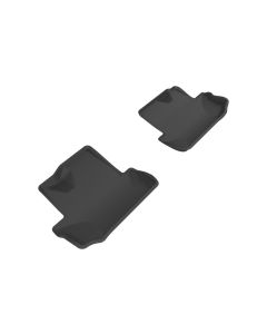 3D MAXpider 2016-2020 Chevrolet Camaro Kagu 2nd Row Floormats - Black - L1CH06921509