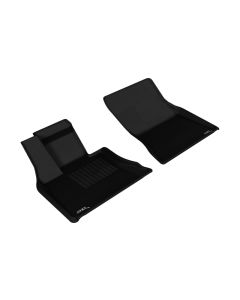 3D MAXpider 2014-2019 BMW X5/X6 F15/F16 Kagu 1st Row Floormat - Black - L1BM05511509