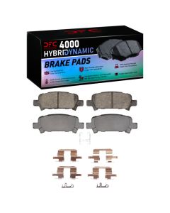 DFC 98-06 Subaru Impreza Rear 4000 HybriDynamic Brake Pads and Hardware Kit - 4000-0770-01