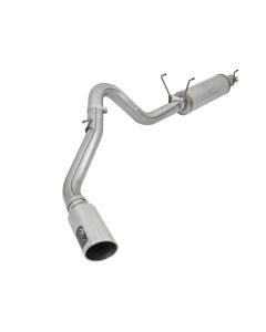 aFe MACHForce XP 4in Exhausts Cat-Back SS w/ Polished Tips 14-17 Dodge Ram 2500 V8-6.4L Hemi - 49-42056-P